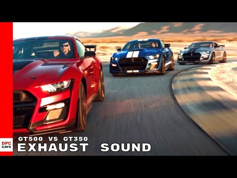 Mustang Shelby GT vs GT Exhaust Sound Mustang Shelby GT vs GT Exhaust Sound