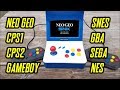 A8 Retro Arcade Gaming Machine full review "NEO GEO Look alike"