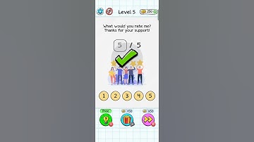 "Braindom Level 5 Answer ✅ | Fastest Walkthrough & Solution#braindom #games #gameplay #walkthrough