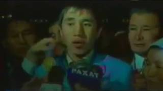 легендарный казахский боксер Бекзат Саттарханов