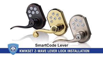 How To Install Kwikset Z Wave Lever Lock