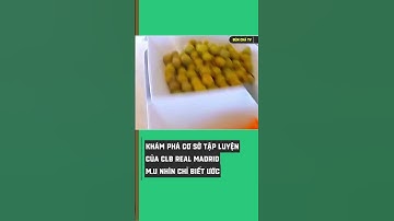 Khám phá cơ sở tập luyện của Real Madrid  #bongda #football#shorts
