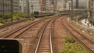 JR埼京線　恵比寿から大崎まで　前面展望