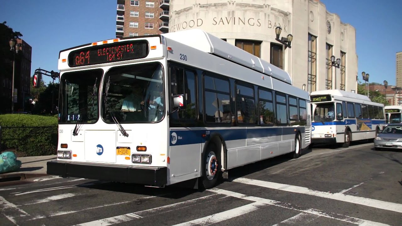 MTA Bus Company Exclusive! 2011 New Flyer C40LF CNG 230 On The Q64