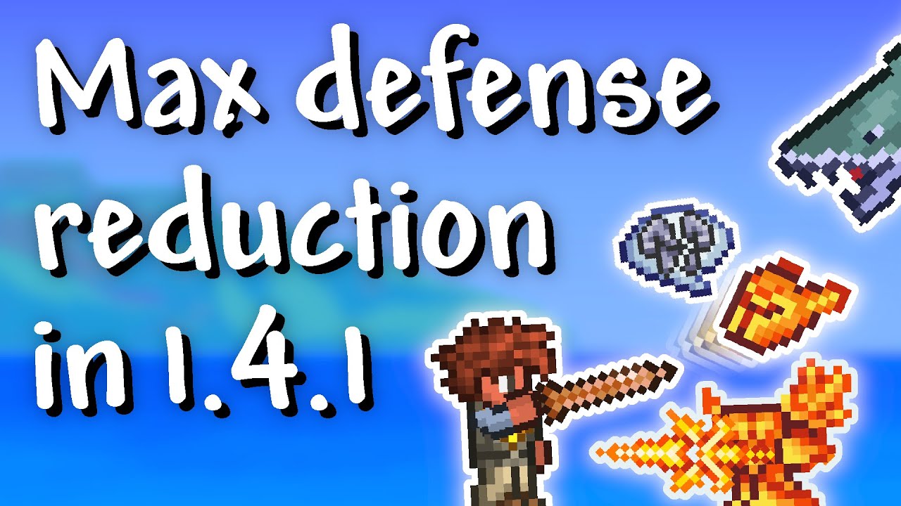 Here is how to get the MAX amount of defense possible in Terraria 1.4., Terraria