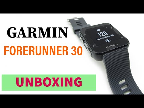 Garmin Forerunner 30 Unboxing HD (010-01930-03)