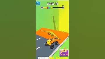 Shape Change Transform Race | Gameplay Walkthrough Level #13 | Shape Shifting Stick Man #viralshort