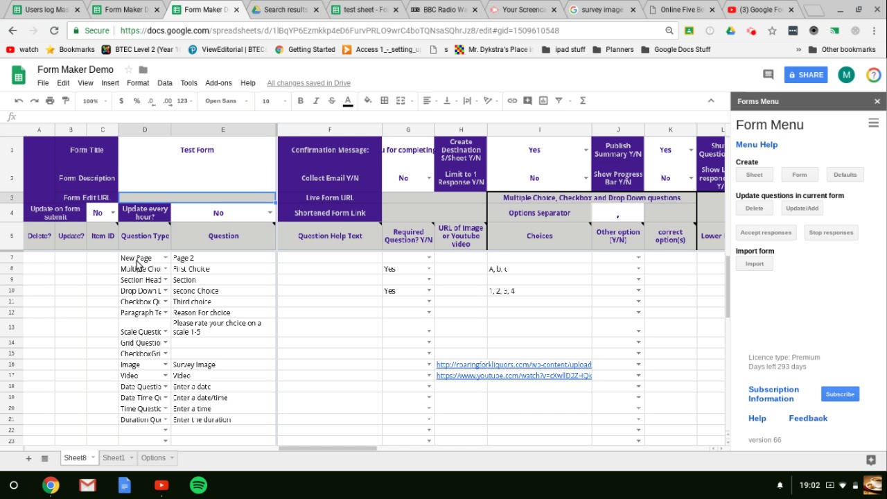 make-a-google-form-from-data-in-a-google-sheet-youtube