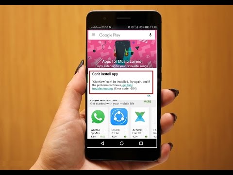 How to Fix Can’t Install App Error in Android Phone & Tablet