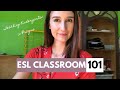 ESL Classroom and Organization 101 | Kindergarten