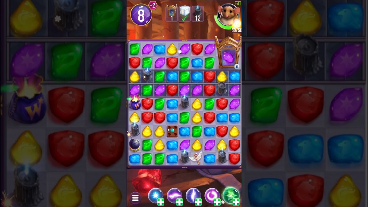 Harry Potter: Puzzles & Spells level 601 no boosters