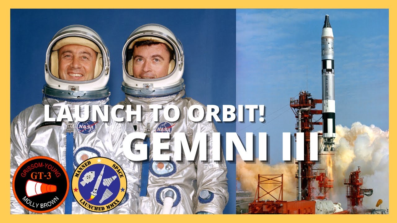 America's First Two-Person Spaceflight | Launch of Gemini III ...