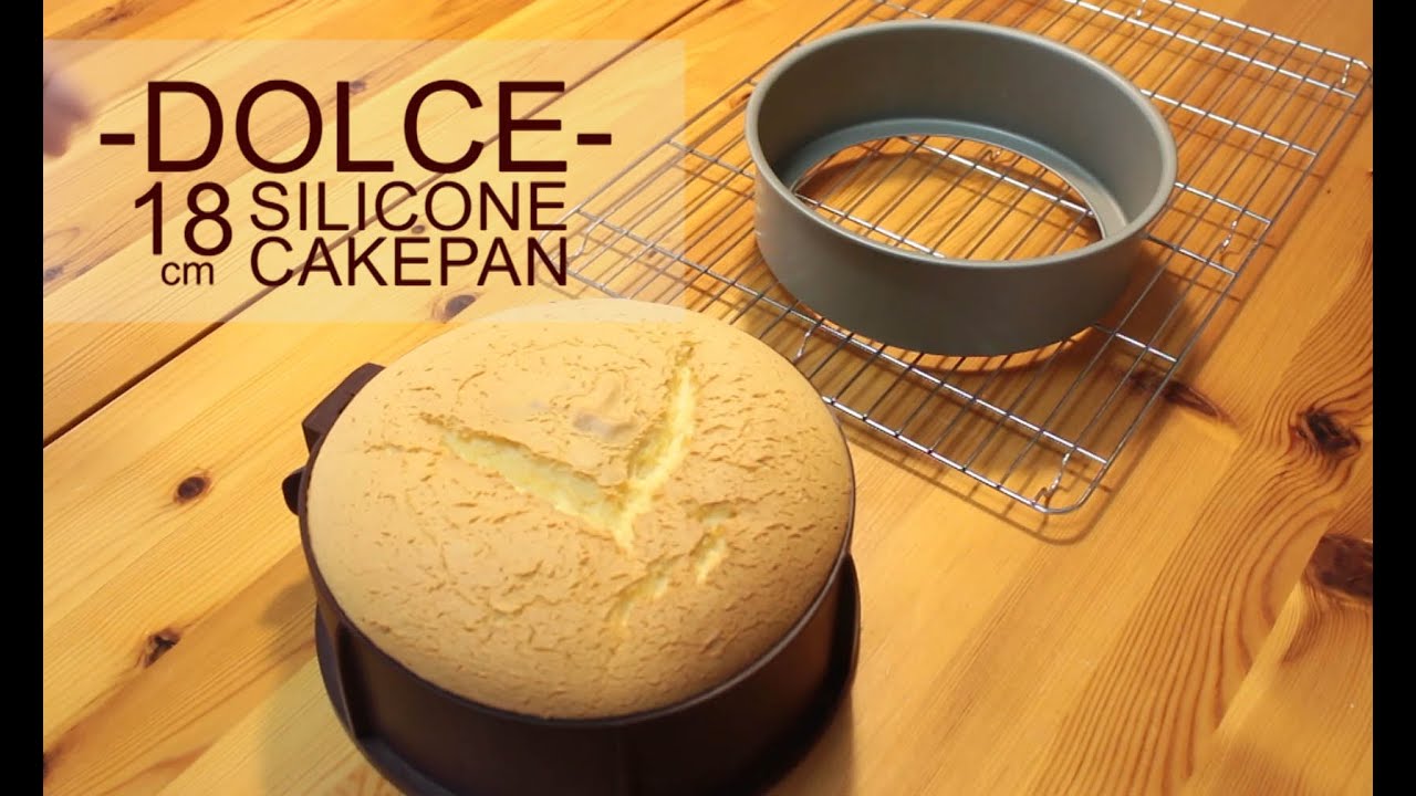 新開発中のスポンジケーキ作りに最適なケーキ型 シリコンケーキパン Fleur Dolce Silicone Cakepan Youtube