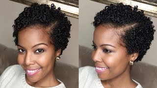 How To: Wash N Go on Short Natural Hair / TWA