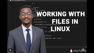 Master Working with files in Linux