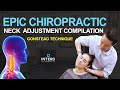 EPIC Chiropractic Neck Adjustment Compilation - Gonstead Technique