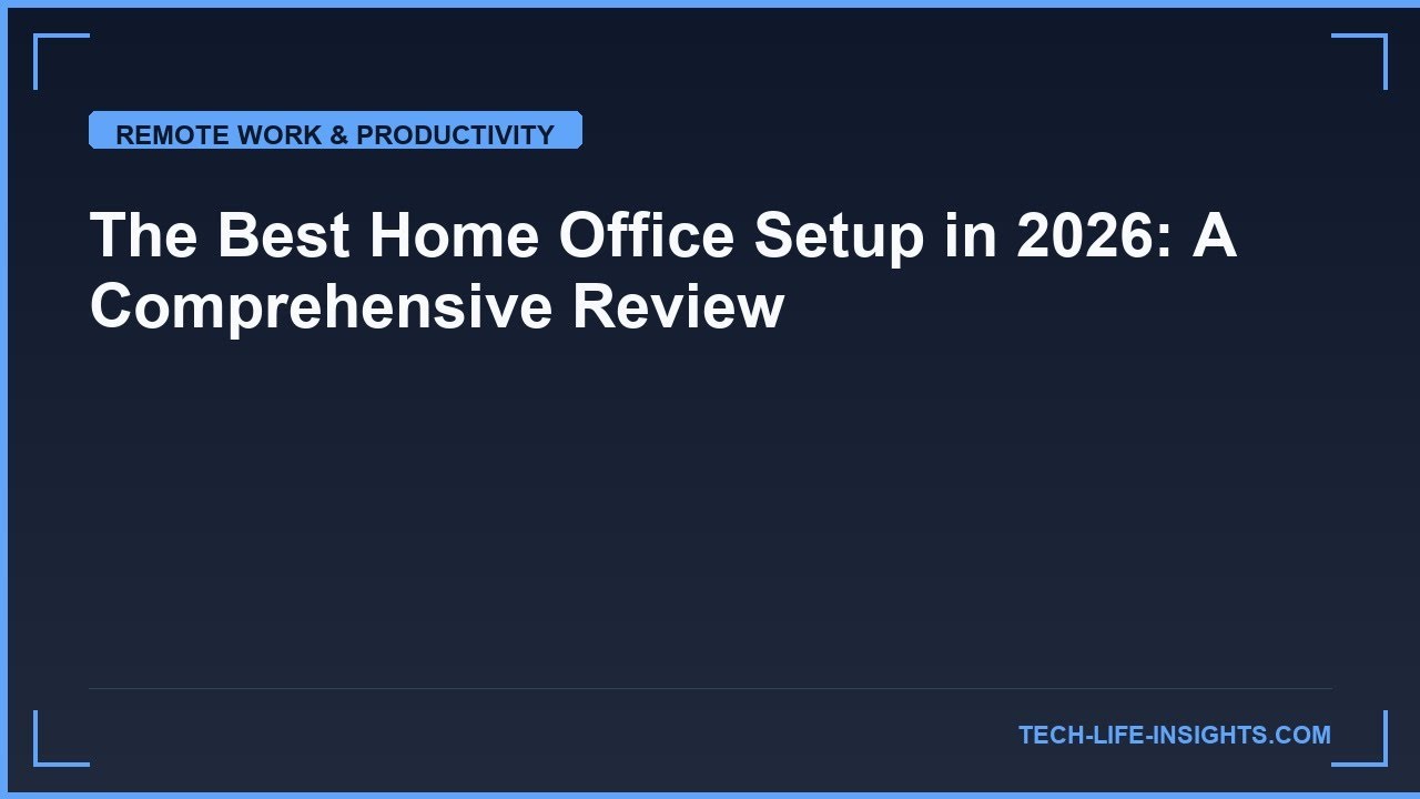 The Best Home Office Setup in 2026: A Comprehensive Review - YouTube