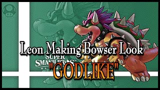 LEON MAKING BOWSER LOOK 
