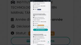 OFPPT: Paiement des frais d'inscription pour la 2ème et 3ème année.