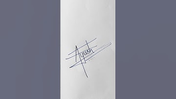 Ayush💓 name signature|Cursive writing|Improve handwriting|#ytshorts #writing #signature #handwriting