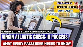 Details Virgin Atlantic Check-In Process 2026 ✈️ Easy 7-Step Guide | Online & Airport Check-In Update