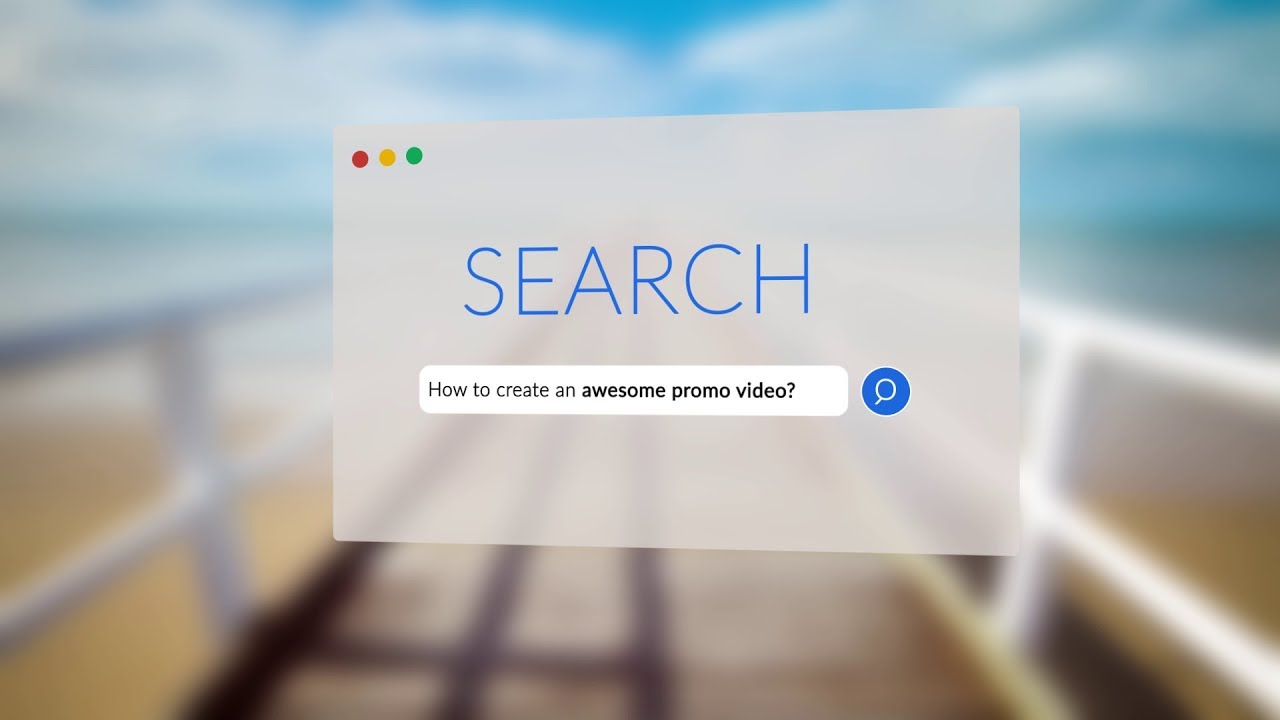 Search Animation Promo Video - After Effects Template - YouTube