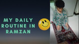 My Daily Routine In Ramazan