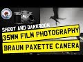 35mm FILM PHOTOGRAPHY - BRAUN PAXETTE - SEMI STAND DEVELOP PROCESS