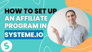 How to set up an affiliate program in Systeme.io