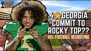 4⭐️UGA Commit to Rocky Top?? | Vol Football Recruiting Update