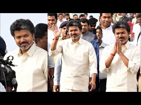 విజయవాడలో సీఎం విజయ్ | CM Vijay Visits Vijayawada | CM Chandrababu