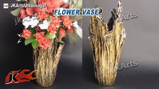 DIY Vase From Waste Cloth | How to Make | JK Arts 491