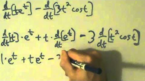 Calculus I - Derivatives - Product Rule - Example 2