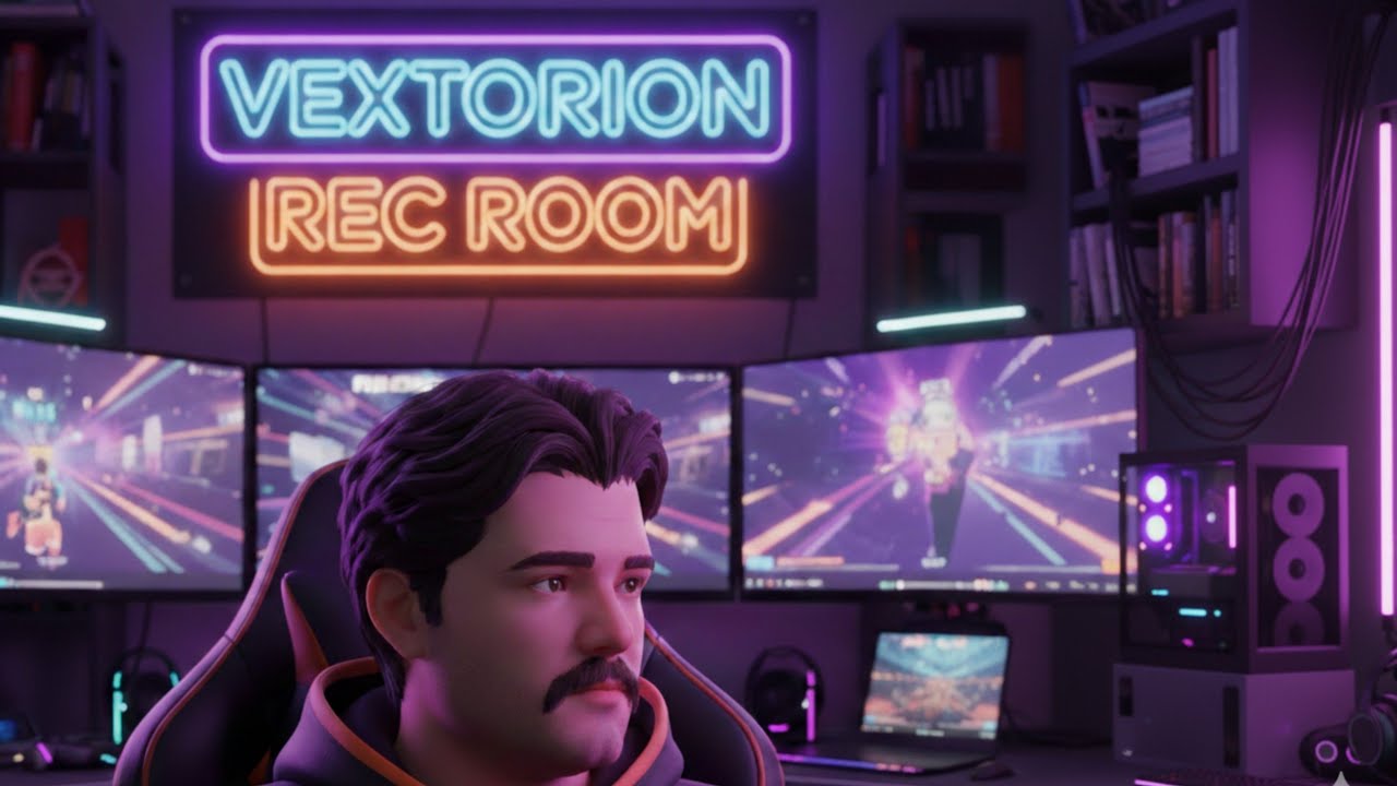 Vextorion store trailer in rec room 