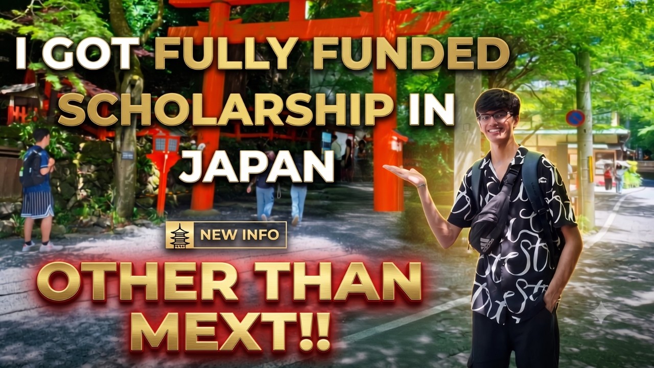 🇯🇵 I Got a 100% Fully Funded Scholarship to Japan Not MEXT!