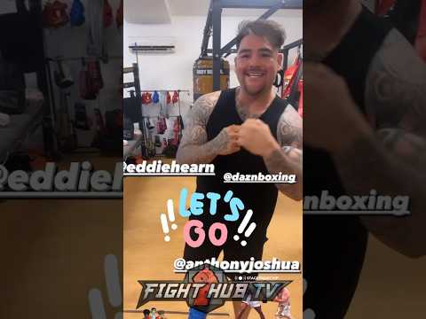 Andy Ruiz DEMANDS Anthony Joshua trilogy; tells him “LETS RUN IT BACK”!