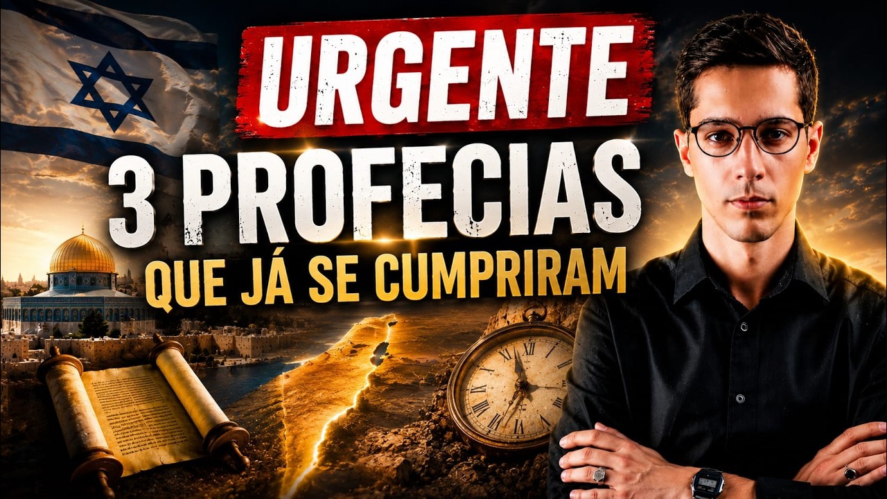 3 PROFECIAS BÍBLICAS que JÁ ESTÃO se CUMPRINDO em Israel (2026)