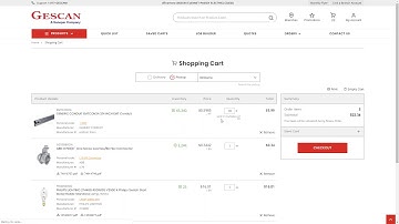 Shop.Gescan.Com Training Video #1