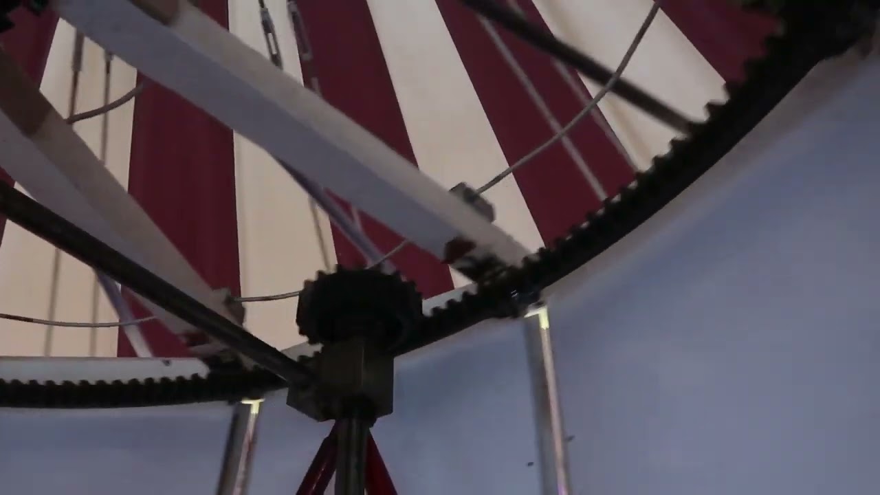 Carousel Operator View - Merry Go Round Museum Sandusky - Copyright Free Footage