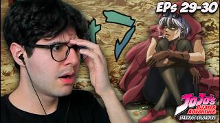 THIS BADDIE GOTTA GO... | Jojo's Part 3 Ep 29+30 FIRST Reaction!