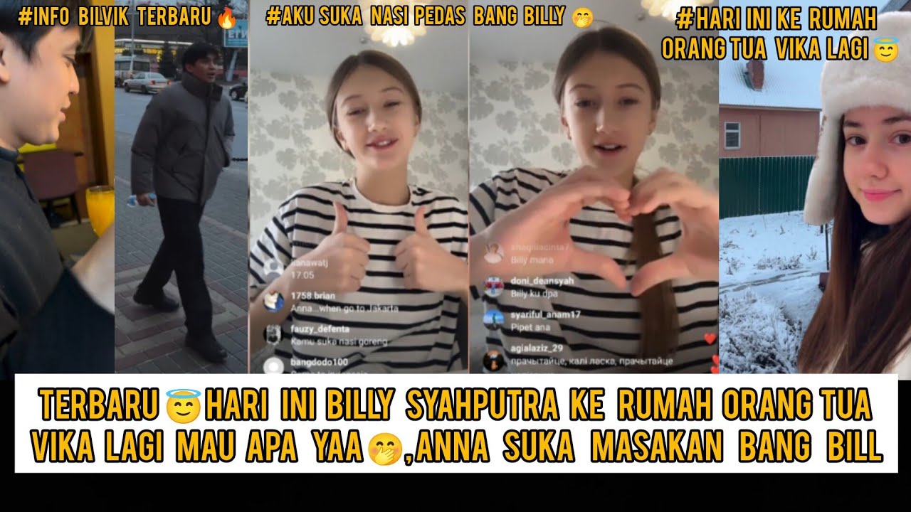 Wadidaw🤭Hari ini Billy syahputra ke rumah orang tua vika lagi,anna suka banget nasi goreng bang bill