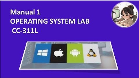 Manual 1: operating system Lab || CC311L || @InnovateiTzoneofficial