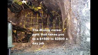 The Mining career path that takes you to a $1500 to $2500 a day job