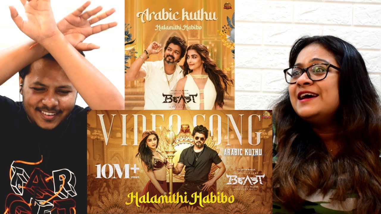 Arabic Kuthu - Video Song | Beast | Thalapathy Vijay | Pooja Hegde | Nelson | Anirudh | REACTION