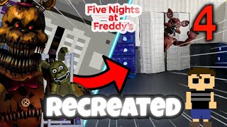 I Built The FNaF 4 Bedroom... And It's Better Than I Expected!😯