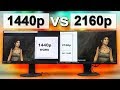 1440p vs 4K (2160p) Monitor -- What To Look Out For!