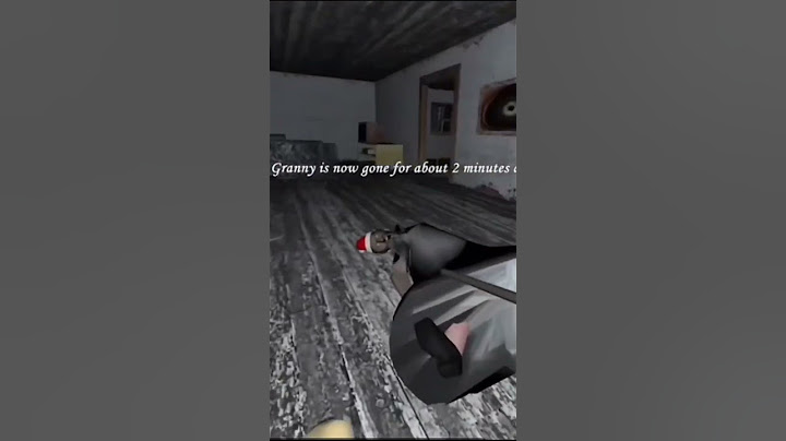 grandma got me a gun #granny #funny  #vrhorror