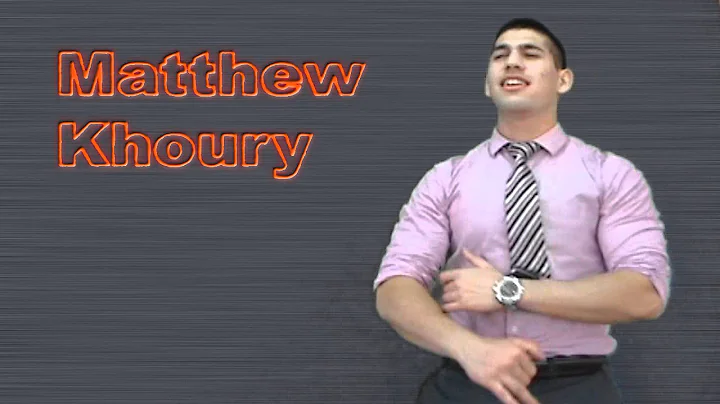 1  Matt Khoury Alternate green