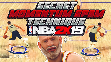 SECRET MOMENTUM SPAM TUTORIAL | ANKLE BREAKER GLITCH | MOST OP COMBO ON NBA 2K19