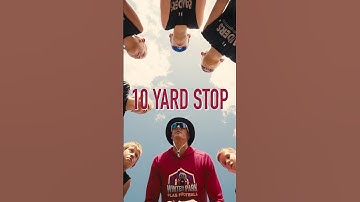 How to Run a 10 Yard Stop with Coach Preston